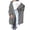 Dark Gray, variant on Lovskoo 2024 Long Cardigans for Women Trendy Long Sleeve Knitted Long Pattern Cardigan Sweater Coat Black
