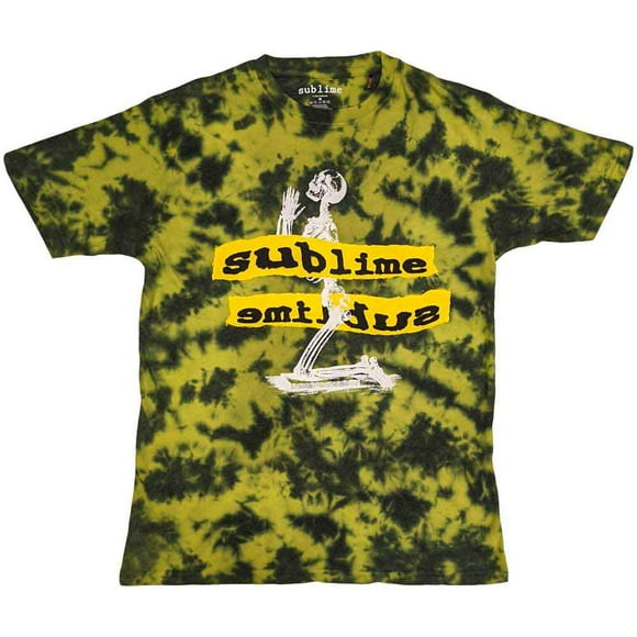 Sublime Unisex T-Shirt Praying Skeleton (Wash Collection)
