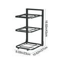 thumbnail image 3 of Cadorn Stainless Steel Pot Pan Organizer Rack, Multi-Layer Under Sink Storage Shelf for Kitchen Cabinet Space Utilization, 3 of 6