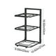 thumbnail image 3 of Estante para ollas bajo el fregadero, estante de acero multicapa, organizador de cocina que ahorra espacio, diseño de acero inoxidable, para cocina doméstica, soporte para ollas y sartenes, organizad, 3 of 6