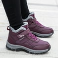 thumbnail image 4 of Men/Women Fur Lined Outdoor Waterproof Work Shoes Hiking Winter Snow Boots Walking, 4 of 7