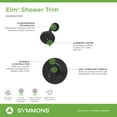 thumbnail image 4 of Symmons 559115Trm Elm Shower Only Trim Package - Nickel, 4 of 7