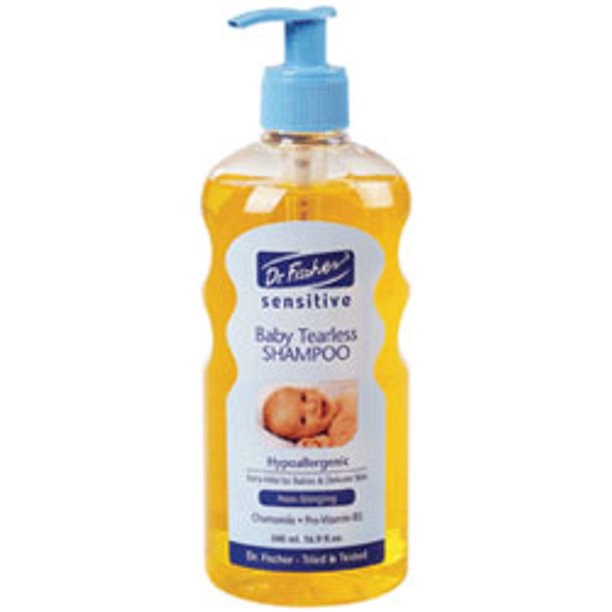 Dr. Fischer Kosher Sensitive Baby Tearless Shampoo Chamomile Passover