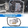 thumbnail image 2 of F4A32 F4A33 Automatic Transmission Filter Kit Fit for Mitsubishi Eclipse 90-99 No.MD735572 - Pack of 2, 2 of 6