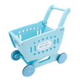 thumbnail image 3 of Carrito de compras para niños, carrito de supermercado, juguete de simulación, juego de rol Azul, 3 of 9