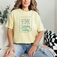 thumbnail image 2 of Better Days Are Coming Saturday and Sunday, Butter Comfort Colors T-Shirt, Large, 2 of 3