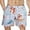 Red Leaf, variant on Charmo Men's High Waisted Swim Trunks Drawstring Board Shorts Quick Dry Bathing Suits Summer Beach Shorts with Pockets