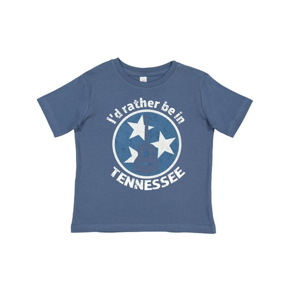 Inktastic I'd Rather Be in Tennessee Boys or Girls Toddler T-Shirt