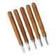 thumbnail image 4 of Conjunto de Herramientas de Talla de 5pcs de Cuchillo para Esculpir Cinceles de Mano para Trabajar La DYNWAVEMX carpintería talla DIY, 4 of 8