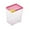 Random, variant on EARKITY Cereal Containers Storage, Airtight Cereal Storage Container, Kitchen Food Storage Container with Lids, Perfect Space Saving BPA-Free Plastic Container for Grain Sugar Flour Rice Nuts Snacks