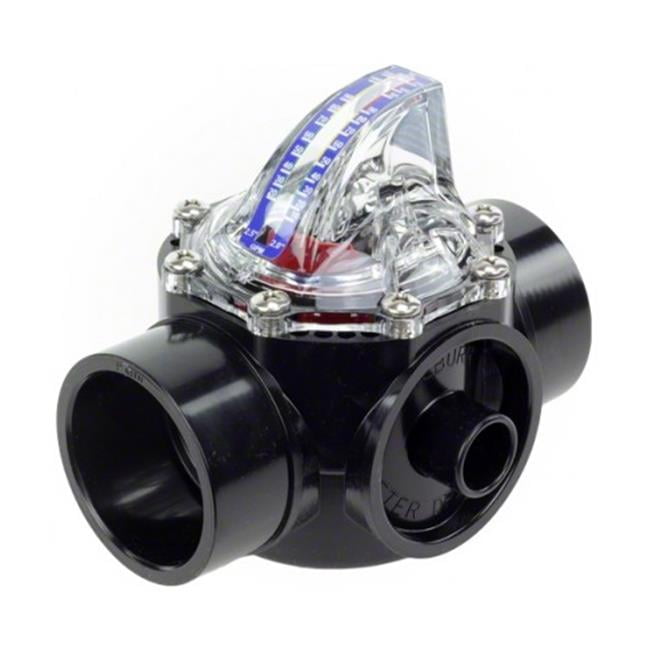 22.5 in. Flowvis Complete Flow Meter & Check Valve with LPM Scale