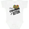 thumbnail image 3 of Inktastic I Love My Cousin with Autism Boys or Girls Baby Bodysuit, 3 of 5