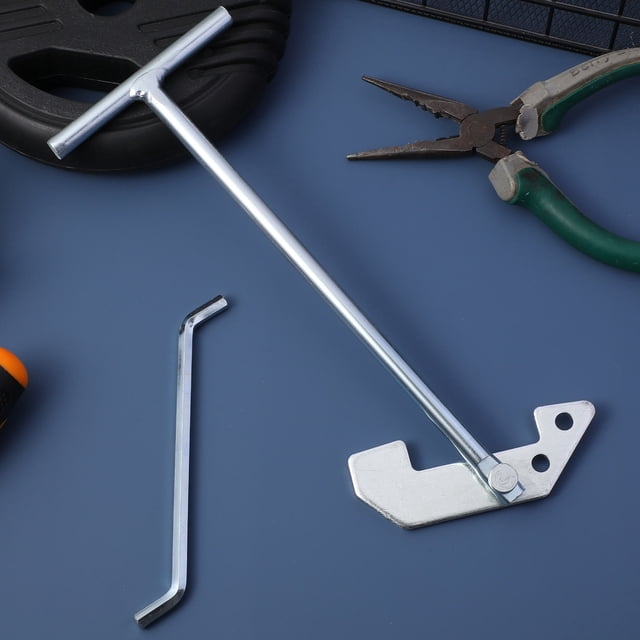 BESTYASH 1Jgo Llave De Para Triturador Con Compacto Y Fácil Almacenamiento Plata