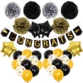 thumbnail image 5 of KAKOWELY 1 juego de decoración de graduación, pancarta colgante para fiesta de graduación, globos para fiesta de graduación, 5 of 5