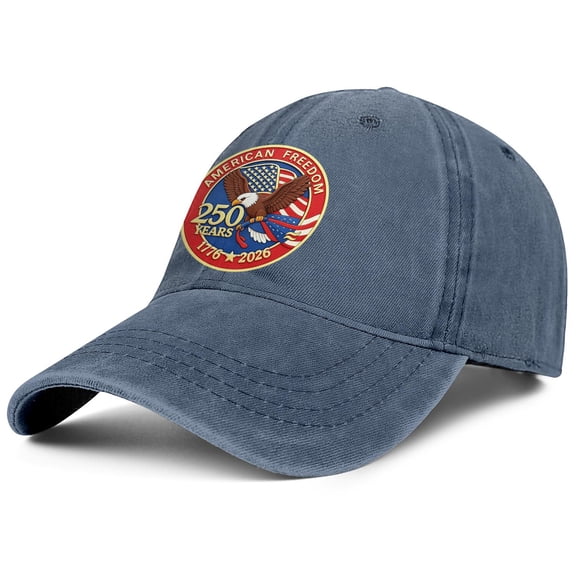 250 Anniversary USA Hat, for 250th Year America CapUnited States 1776-2026 250 th Cap Birthday American Independence Day Merch 4th of July Outfits for Women Men Patriots Gifts