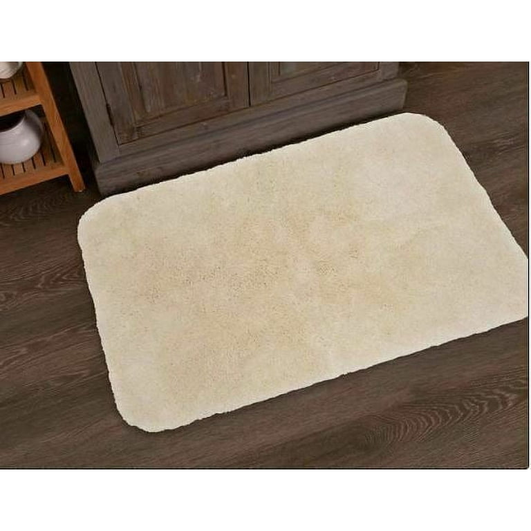 Charisma Bath Collection 24x36 Inch White Bath Mat