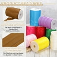 thumbnail image 3 of Uxcell Double Fold Bias Tape, Continuous Bulk Satin Fabric for Sewing and Quilting Light Coffee, 3 of 7