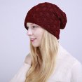 thumbnail image 4 of Gorro holgado cálido y grueso: gorro de punto de gran tamaño, gorro de invierno para hombres y mujeres, 4 of 8