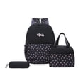 thumbnail image 2 of Bow Backpack for School Kids Cute Backpacks for Girls Elementary Lighweight Bookbag with Lunch Box Pencil Case 3 in 1, 2 of 6