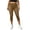 *Khaki, variant on VBVC Women's High Waisted Capri Leggings,Non-Denim Stretchy Sweatpants For Women,Ladies Tummy Control Cropped Pants with No Pockets or No Button,Navy,S-2XL