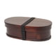 thumbnail image 4 of Fiambrera portátil con correa Caja de dulces con tapas, tazón de vajilla, contenedor de almacenamiento de alimentos de madera, para picnics en el , estilo F opcional Macarena Caja de almuerzo, 4 of 8