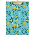 thumbnail image 1 of FMSHPON Lemons Leaves Clipboard Hardboard Wood Nursing Clip Board and Pull for Standard A4 Letter 13x9 inches, 1 of 7