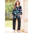 thumbnail image 2 of Catherines Women's Plus Size Anywear Fluid Tunic, 2 of 3