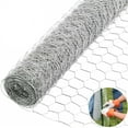 thumbnail image 3 of Galvanized Poultry Net - Metal Mesh Fencing / Chicken Wire 2" Holes, 3 of 10