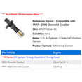 thumbnail image 2 of Reference Sensor - Compatible with 1997 - 2002 Chevy Cavalier 1998 1999 2000 2001, 2 of 2