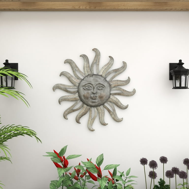 Outdoor sun wall art online
