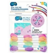 Hello Hobby Make Your Own Embroidery Thread Friendship Bracelets, Child Craft Kit