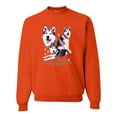 thumbnail image 2 of Wild Bobby, If It's Not an Alaskan Malamute It's Just a Dog Gift, Unisex Crewneck Graphic Sweatshirt, Orange, XX-Large, 2 of 4