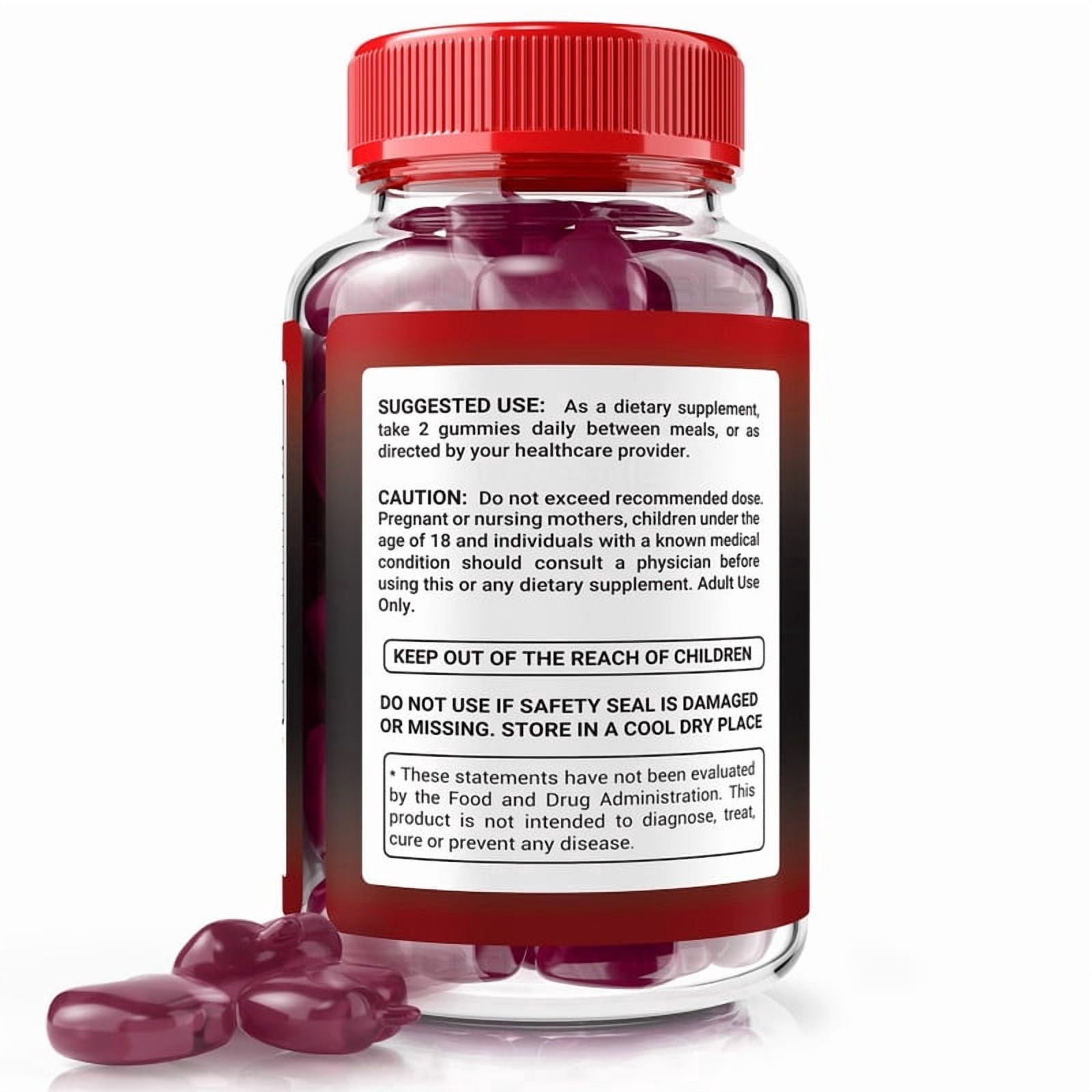 (3 Pack) LuxOvia – Gummies with a Natural Daily Blend for Energy & Wellness | Great-Tasting, Easy-to-Chew Gummies (180 Gummies)