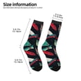 thumbnail image 2 of Honeii Fishing Lure Print Children's Colorful Socks,Unisex Kids and Toddlers' Cushioned Sock,Kids Athletic Crew Socks,for Everyday Wear and Sports, 2 of 5