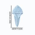 thumbnail image 3 of Toalla para secar el cabello | Toalla súper absorbente de secado rápido para mujeres | Turbante de microfibra suave para cabello largo y rizado, 3 of 6