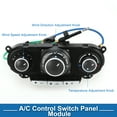 thumbnail image 4 of Unidad de panel de control climático de calefacción y aire acondicionado Unique Bargains para Buick Excelle 2013, 4 of 6