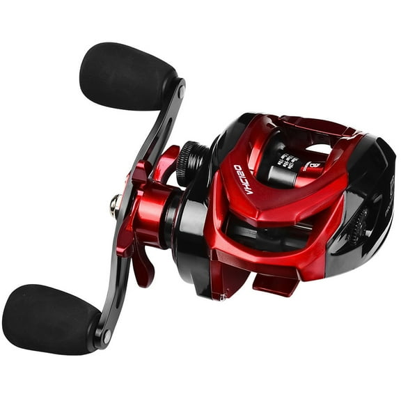 3 1BB Baitcaster Reels 7.2:1 Gear Ratio Magnetic Brake Baitcasting Reels 8kg Max Drag Fishing Reel