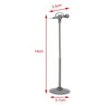 thumbnail image 2 of destyer Dollhouse Microphone 1:6 Musical Instrument for Action Figures silver, 2 of 9