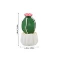 thumbnail image 2 of unbranded 4Ud Adorno Decorativo Cactus Verde Para Tablero De Auto Con Textura Y Material De Resina, 2 of 8