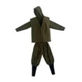 thumbnail image 2 of Runquan 1/12 Male Figure Clothes Classic Ancient Suit Set for 6'' Action Figures DIY Green, 2 of 8