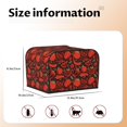 thumbnail image 5 of Fotbe Tomatoes And Chili for Four Slice Toaster Cover, Fingerprint Protector, Super Soft Appliance Cover And Dust Cover,Bread Dust Cover & Fingerprint Protection, 5 of 7