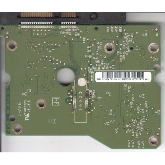 WD20EARS-00S8B1, 2061-771642-X01 AC, WD SATA 3.5 PCB