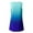 Blue, variant on Summer Tops for Women Bra in Tops for Women Crop Teenagers Foam Crop Pack Memory Boy Champagne Sequin Top Little Casual Blouse Camisole Work Pack Women's Fashion V-neck Vest Gradual Printed