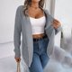 thumbnail image 4 of Women Fashion Autumn Winter Rope Cardigan Sweater Long Sleeve Solid Color, 4 of 8