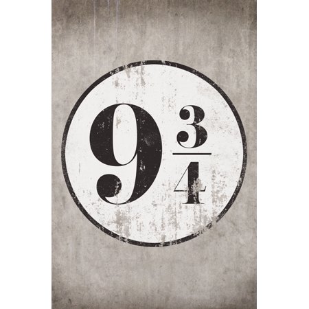 Platform 9 34 Hogwarts Express Harry Potter Poster Platform 9 34 Hogwarts Express Harry Potter Poster