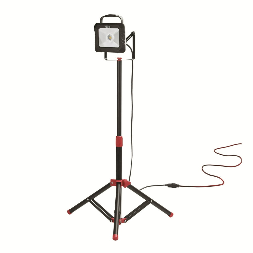 Hyper Tough 2000Lumen LED Area Light,Black and Red,Mode