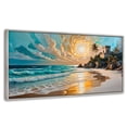 thumbnail image 1 of Cuadro Decorativo Marco Flotante Cielo sobre Tulum 120x60 Marco Plateado, 1 of 3