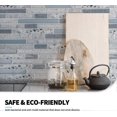 thumbnail image 2 of 10 Sheets Adhesive Wall Tiles, Adhesive Backsplash for Kitchen, Self Adhesive Waterproof Tile, 30 x 30 cm, 2 of 4