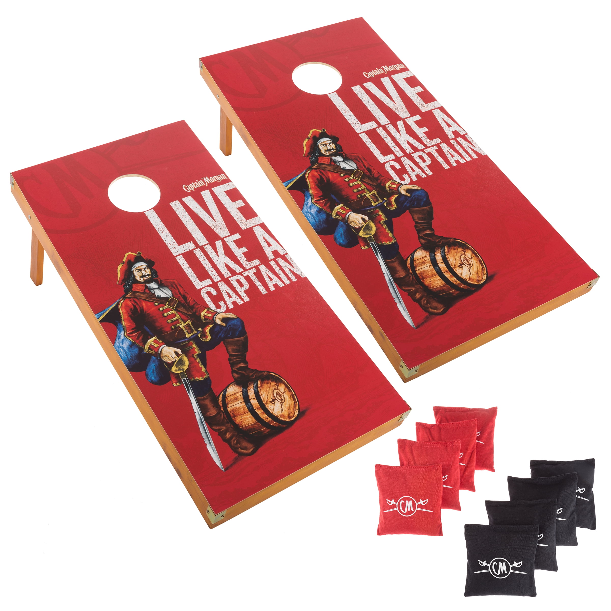 Officially Licensed Cornhole Sets (Bud Light, Budweiser, Captain Morgan, Coca Cola, Coors Light, Corona, Miller Lite) by Trademark Global LLC