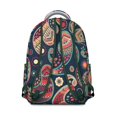 thumbnail image 3 of Mandala Inspired Paisley Waterproof Backpack - Spacious & Durable for School, 3 of 5